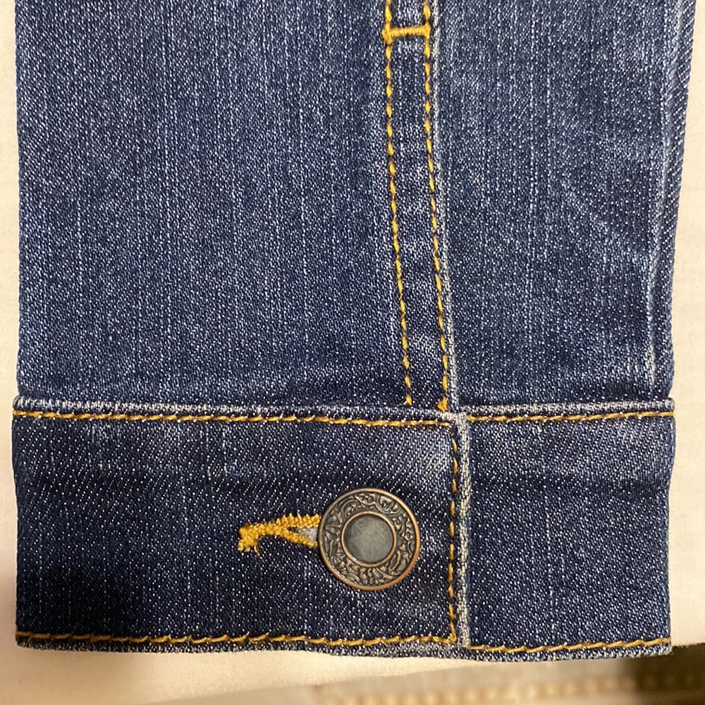 Place girls jean jacket size M7/8 - Picture 3 of 11